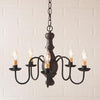 Lancaster Americana Series Wooden Chandelier in 5 COLORS - Primitive Star Quilt Shop - 4