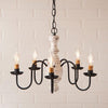 Lancaster Americana Series Wooden Chandelier in 5 COLORS - Primitive Star Quilt Shop - 1