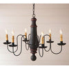 Norfolk Large Hartford Series Wooden Chandelier in 6 COLORS - Primitive Star Quilt Shop - 1