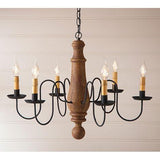Norfolk Large Hartford Series Wooden Chandelier in 6 COLORS - Primitive Star Quilt Shop - 5