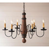 Norfolk Large Hartford Series Wooden Chandelier in 6 COLORS - Primitive Star Quilt Shop - 6