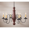 Norfolk Large Hartford Series Wooden Chandelier in 6 COLORS - Primitive Star Quilt Shop - 3