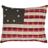 Liberty Stars Flag Pillow 14x18" Filled