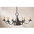 Madison Blackened Tin Chandelier