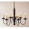 Manassas Sturbridge Series Wooden Chandelier in 4 COLORS - Primitive Star Quilt Shop - 4