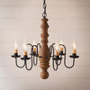 Manassas Hartford Series Wooden Chandelier in 6 COLORS - Primitive Star Quilt Shop - 5