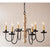 Manassas Sturbridge Series Wooden Chandelier in 4 COLORS