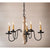 Norfolk Medium Sturbridge Series Wooden Chandelier in 4 COLORS