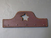 Burgundy Nail Peg Rack - Primitive Star Quilt Shop