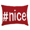 #Nice Pillow 14x18" Filled