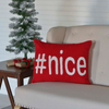 #Nice Pillow 14x18" Filled