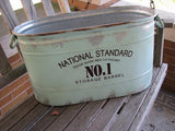 National Standard No. 1 Tin Barrel - Primitive Star Quilt Shop - 1