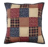 Old Glory Quilted Pillow 16" Filled - Primitive Star Quilt Shop