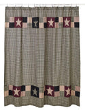 Plum Creek Shower Curtain - Primitive Star Quilt Shop