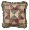 Plymouth Quilted Pillow 16" Filled - Primitive Star Quilt Shop