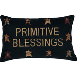 Primitive Blessings Pillow 14x22" Filled