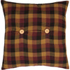 Primitive Check Fabric Pillow 16" Filled