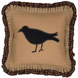 Primitive Crow Pillow 18" Filled