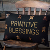 Primitive Blessings Pillow 14x22" Filled