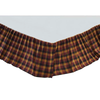 Primitive Check Bed Skirt in 3 SIZES