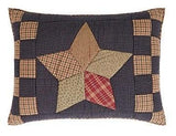 Arlington Quilted Standard Sham 21x27" - Primitive Star Quilt Shop - 1