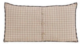 Bingham Star Quilted Luxury Sham  21x37" - Primitive Star Quilt Shop - 2