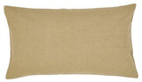 Burlap Natural Luxury Sham 21x37" - Primitive Star Quilt Shop - 1