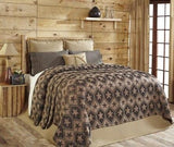 Jefferson Star Chenille Queen Woven Coverlet - Primitive Star Quilt Shop - 1