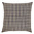 Navy Check Fabric Euro Sham 26x26"