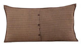 Tacoma Quilted Luxury Sham 21x37" - Primitive Star Quilt Shop - 2