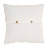 Quinn Creme Pillow 18" Down Filled - Primitive Star Quilt Shop - 3