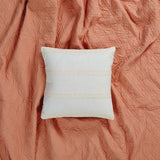 Quinn Creme Pillow 18" Down Filled - Primitive Star Quilt Shop - 1