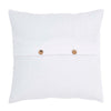 Quinn White Pillow 18" Down Filled - Primitive Star Quilt Shop - 3