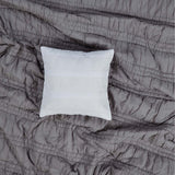 Quinn White Pillow 18" Down Filled - Primitive Star Quilt Shop - 1