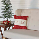 Reese Jolly Pillow 12x12"