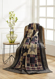 Revere Quilted Throw - Primitive Star Quilt Shop