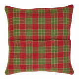 Robert Plaid Pillow 18" Down Filled - Primitive Star Quilt Shop - 2