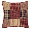 Rutherford Quilted Pillow 16" Filled - Primitive Star Quilt Shop