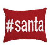 #Santa Pillow 14x18" Filled