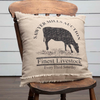 Sawyer Mill Cow Pillow 18" Filled