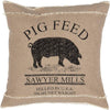 Sawyer Mill Pig Pillow 18" Filled