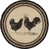 Sawyer Mill Poultry Braided Tablemat 13" - Set of 6