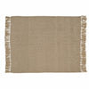 Scarlett Creme Woven Acrylic Throw