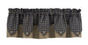 Sturbridge Navy Pointed Lined Valance 72"