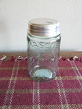 Pint Mason Jar Sugar Dispenser - Primitive Star Quilt Shop