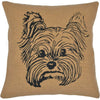 Terrier Filled Pillow 16" Filled