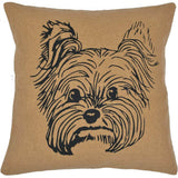 Terrier Filled Pillow 16" Filled