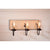 Three-Arm Sturbridge Series Vanity Light in 4 COLORS