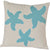 Three Starfish Pillow 18" Filled