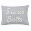 Tinsley Silver Bells Pillow 14x18" Filled - Primitive Star Quilt Shop - 1